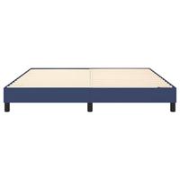 Boxspringframe stof blauw 160x200 cm - thumbnail