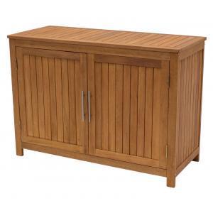 Tuinkast hout - Eucalyptushout - Bruin 120 x 50 x 85 cm Tuinkast hout - Eucalyptushout - Bruin 120 x 50 x 85 cm