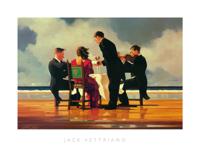 Kunstdruk Jack Vettriano - Elegy for The Dead Admiral 80x60cm - thumbnail