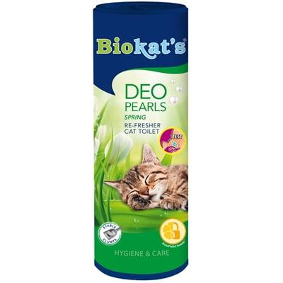 Biokat's Deo Pearls geurverdrijver voor kattenbak Spring 2x Biokat's Deo Pearls geurverdrijver voor kattenbak Spring 2x