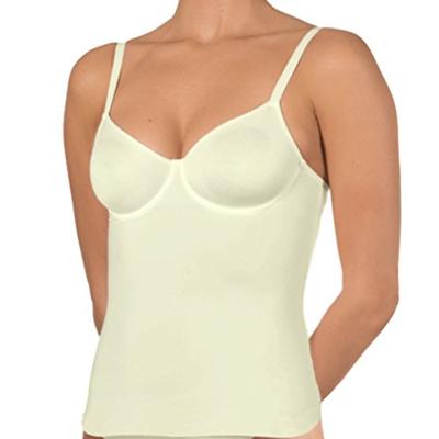 Nina von C BH hemdje met beugel zonder vulling - Secret shape - Zwart - Wit - Creme