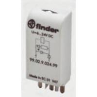 Finder Steekmodule Met diode, Met display, LED 99.02.9.024.79 1 stuk(s) - thumbnail