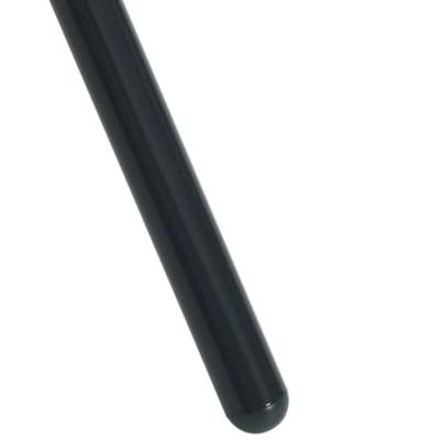 Terrastafel rond 110x72,5 cm gepoedercoat staal antracietkleur