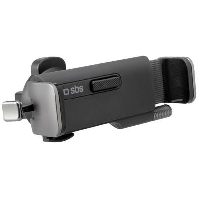 sbs mobile TESUPCLIPPRO Telefoonhouder voor in de auto 360° draaibaar 80 mm (max) Bevestigingswijze (auto): Ventilatierooster