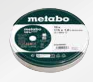 Metabo 616399000 Doorslijpschijf 125 mm 1 stuk(s) RVS - thumbnail