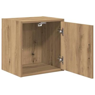 VidaXL Garagewandkasten 2 st spaanplaat ambachtelijk eikenhout VidaXL Garagewandkasten 2 st spaanplaat ambachtelijk eikenhout