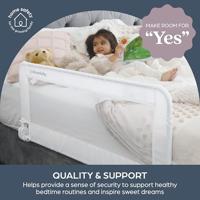 DREAMBABY Extra groot bedhek PHoeNIX - Opvouwbaar en draagbaar - L 110 x W 45,5 cm - Wit - thumbnail