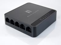LevelOne GEU-0522 netwerk-switch Gigabit Ethernet (10/100/1000) Zwart - thumbnail