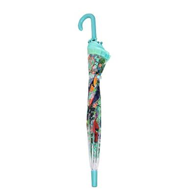Bloemen en Vogels Paraplu - DJECO blauw - thumbnail