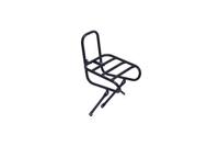 Steco voordrager smooth 25cm kroonbout mat zwart - thumbnail