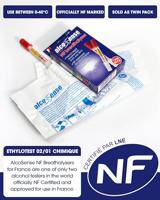 Alcosense Alcoholtester wegwerp NF gekeurd 2 Stuks - thumbnail