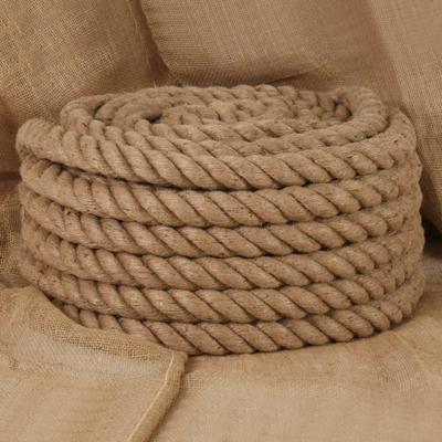 Touw 10 m lang 36 mm dik jute