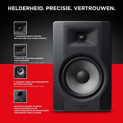 M-Audio BX8 D3 actieve studiomonitor (per stuk)