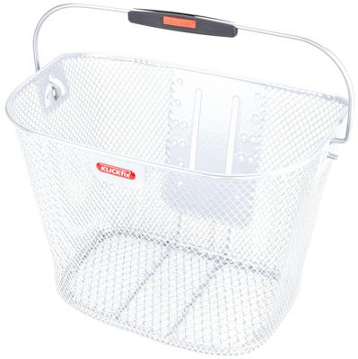 RIXEN & KAUL fietsmand, voorop "oval plus" fr.basket r&k oval plus silver
