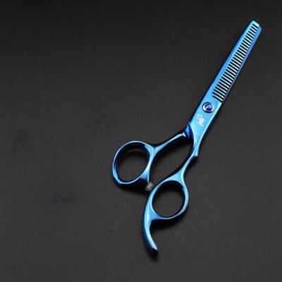Professionele haar snijden Scissor kappers Kit dunner schaar Kapper (blauw verdunnen (SXLC-604T))