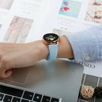 Rubberen sportband - Lichtblauw - Xiaomi Redmi Watch 5 Active / Redmi Watch 5 Lite - thumbnail