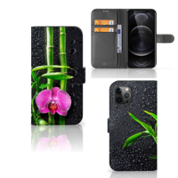 Apple iPhone 12 Pro Max Hoesje Orchidee - thumbnail