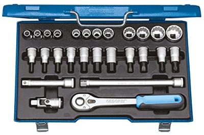 Gedore Dopsleutelset 1/2" 27-dlg. - 6140090 - thumbnail
