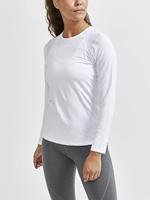 Craft 1908769 Adv Essence Ls Tee Wmn - White - XS - thumbnail