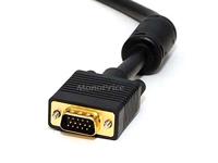 Monoprice 103594 25-voet Super VGA Mannelijke naar Vrouwelijke CL2 Rated Video Kabel met Ferrieten - thumbnail