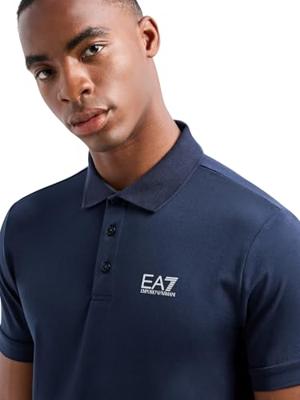 EA7 Emporio Armani 8NPF14 Polo Heren Donkerblauw - Maat XS - Kleur: Donkerblauw | Soccerfanshop EA7 Emporio Armani 8NPF14 Polo Heren Donkerblauw - Maat XS - Kleur: Donkerblauw | Soccerfanshop
