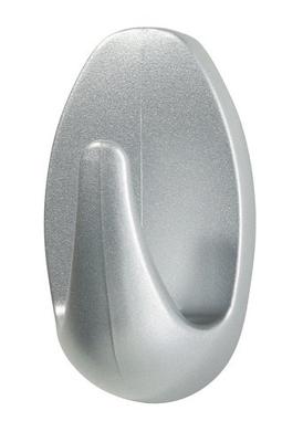 tesa POWERSTRIPS® Zelfklevende haak Small Ovaal Chroom (mat) Inhoud: 3 stuk(s) tesa POWERSTRIPS® Zelfklevende haak Small Ovaal Chroom (mat) Inhoud: 3 stuk(s)