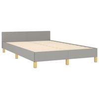 Bedframe zonder matras 120x190 cm stof lichtgrijs - thumbnail