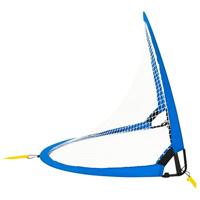 VidaXL 2 st kindervoetbaldoelen met opbergtas 119x82x84,5 cm - thumbnail