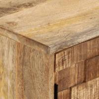 Dressoir 110x30x70 cm massief mangohout - thumbnail