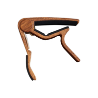 CLX Trigger Capo Dark Wood Nylonstring - thumbnail