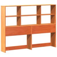 Bedframe zonder matras massief grenenhout wasbruin 120x200 cm - thumbnail