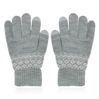 LGT JWLS Winterse Dameshandschoenen - Grijs Wit - thumbnail