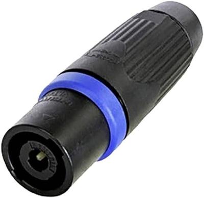 Neutrik NLT4MXX-BAG 4-polige speakON plug zwart