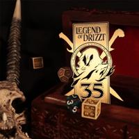 Dungeons & Dragons Metal Card 35th Anniversary Legend of Drizzt Limited Edition - thumbnail