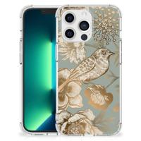 Case voor iPhone 13 Pro Max Vintage Bird Flowers - thumbnail