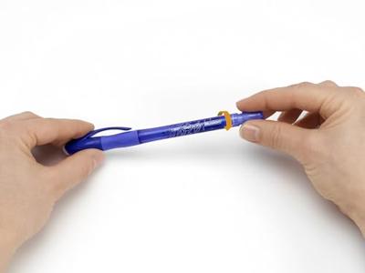 Bic vulling voor gelroller Gel-ocity illusion, doos van 12 stuks, blauw