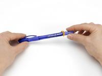 Bic vulling voor gelroller Gel-ocity illusion, doos van 12 stuks, blauw - thumbnail