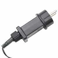 Lichtslinger met 600 LED's blauw 60 m PVC - thumbnail