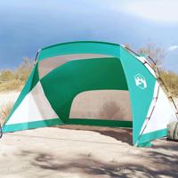 VidaXL Strandtent 274x178x170/148 cm 185t polyester zeegroen - thumbnail