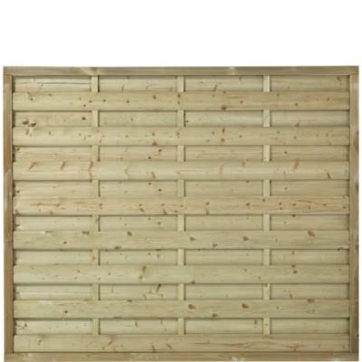 Geimpregneerd Houten Tuinscherm Bergen 180 x 150 CM Geimpregneerd Houten Tuinscherm Bergen 180 x 150 CM