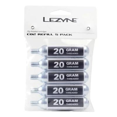 Lezyne co2 replacement cartridges 20g 5 pieces