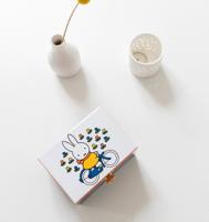 Nijntje Opbergdoosje met Muziek met Hollandse Print Blauw/Oranje - thumbnail