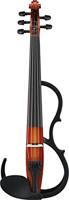 Yamaha SV-255 Brown Silent Violin Pro 5-snarige elektrische viool - thumbnail