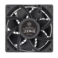 Silverstone FHS 120X Computer behuizing Ventilator 12 cm Zwart 1 stuk(s) - thumbnail