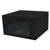 LogiLink W09E66B 19inch-wandkast (b x d) 600 mm x 560 mm 9 HE Zwart (RAL 9005) - thumbnail