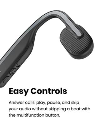 SHOKZ OpenMove Hoofdtelefoons Draadloos Neckband Sporten Bluetooth Grijs