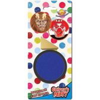 Marine Blauwe schmink met sponsje - thumbnail