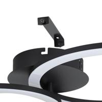 EGLO connect.z Parrapos-Z Smart Plafondlamp - 44,5 cm - Zwart|Wit - thumbnail