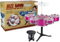 Viking Choice  Jazz Drumstel 5 Drums Roze - thumbnail