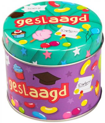 Paperdreams snoepblikje geslaagd school